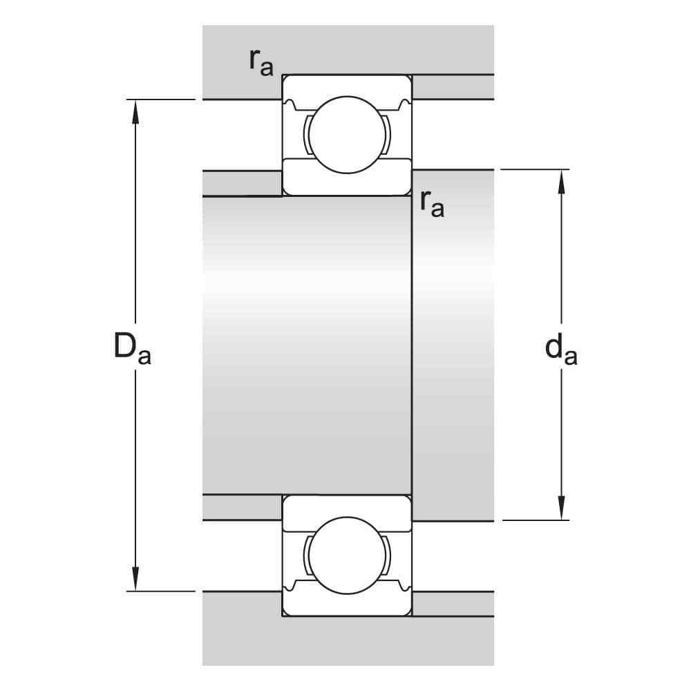 SKF 6205 2RSJEM Deep Groove Ball Bearing: 52 mm OD, Double Seal
