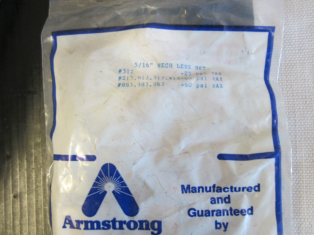 ARMSTRONG 5/16” MECH LESS BKT
