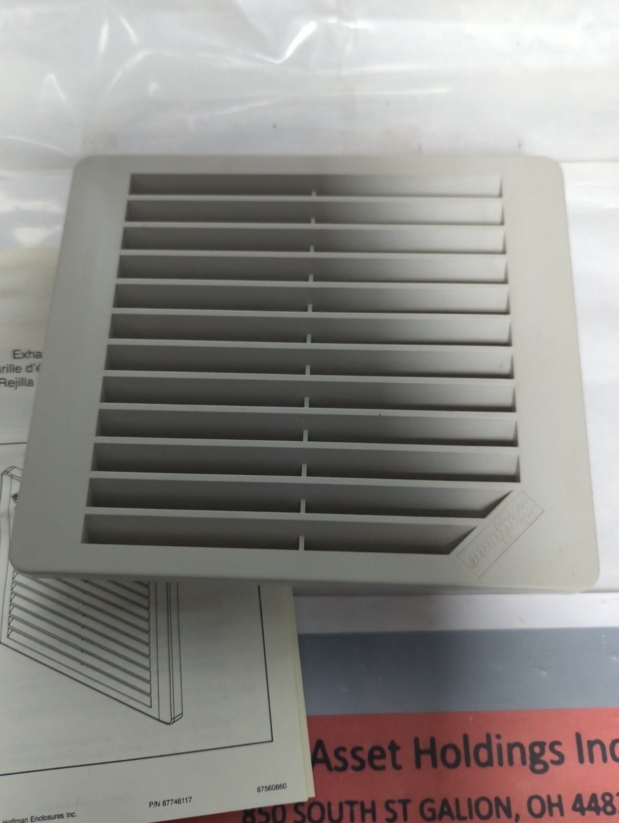 HOFFMANN,TEP4,EXHAUST GRILLE KIT NOS