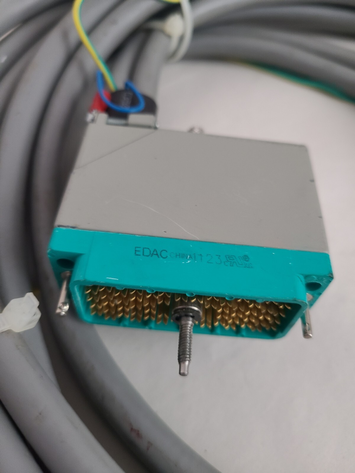 EDAC 1123 Robot Cable PN: 910500013 REV: A, 15 FT, XUTONG 1127, 37CX24AWG
