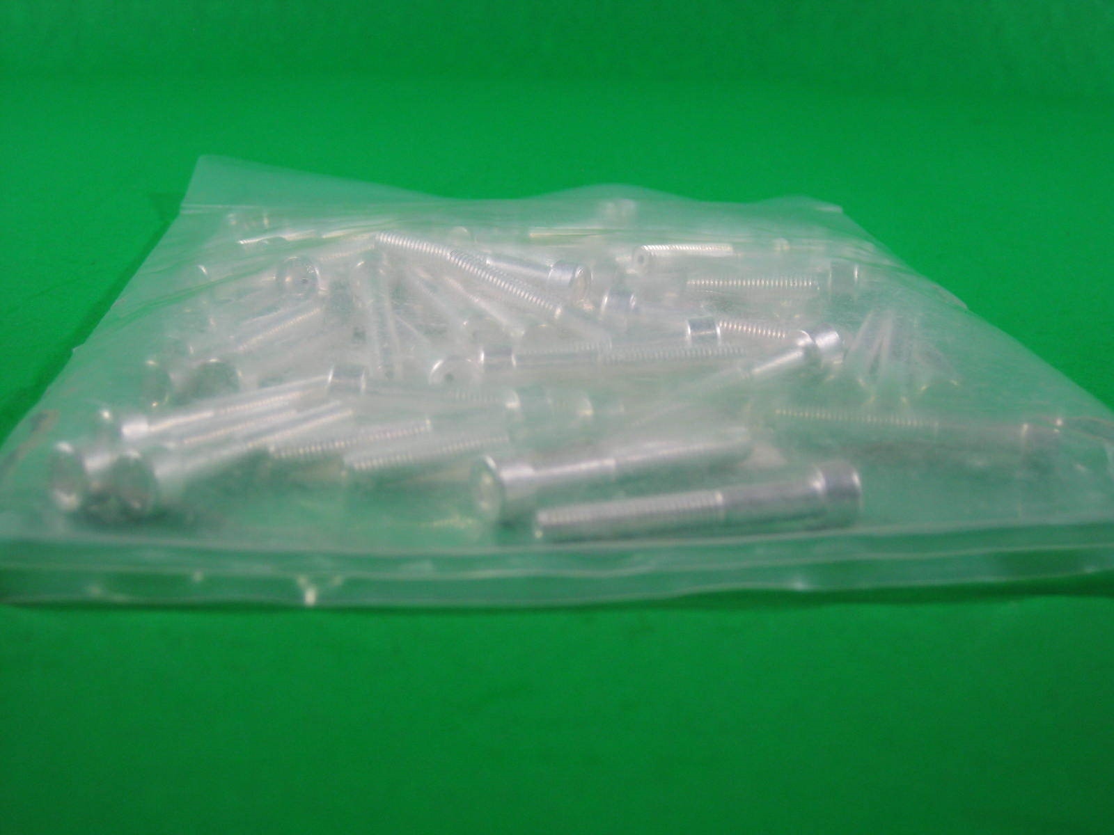 Redi Vac Vented Screw SS Silver Plated — M5 0.8×35 mm — (Lot of 65) New