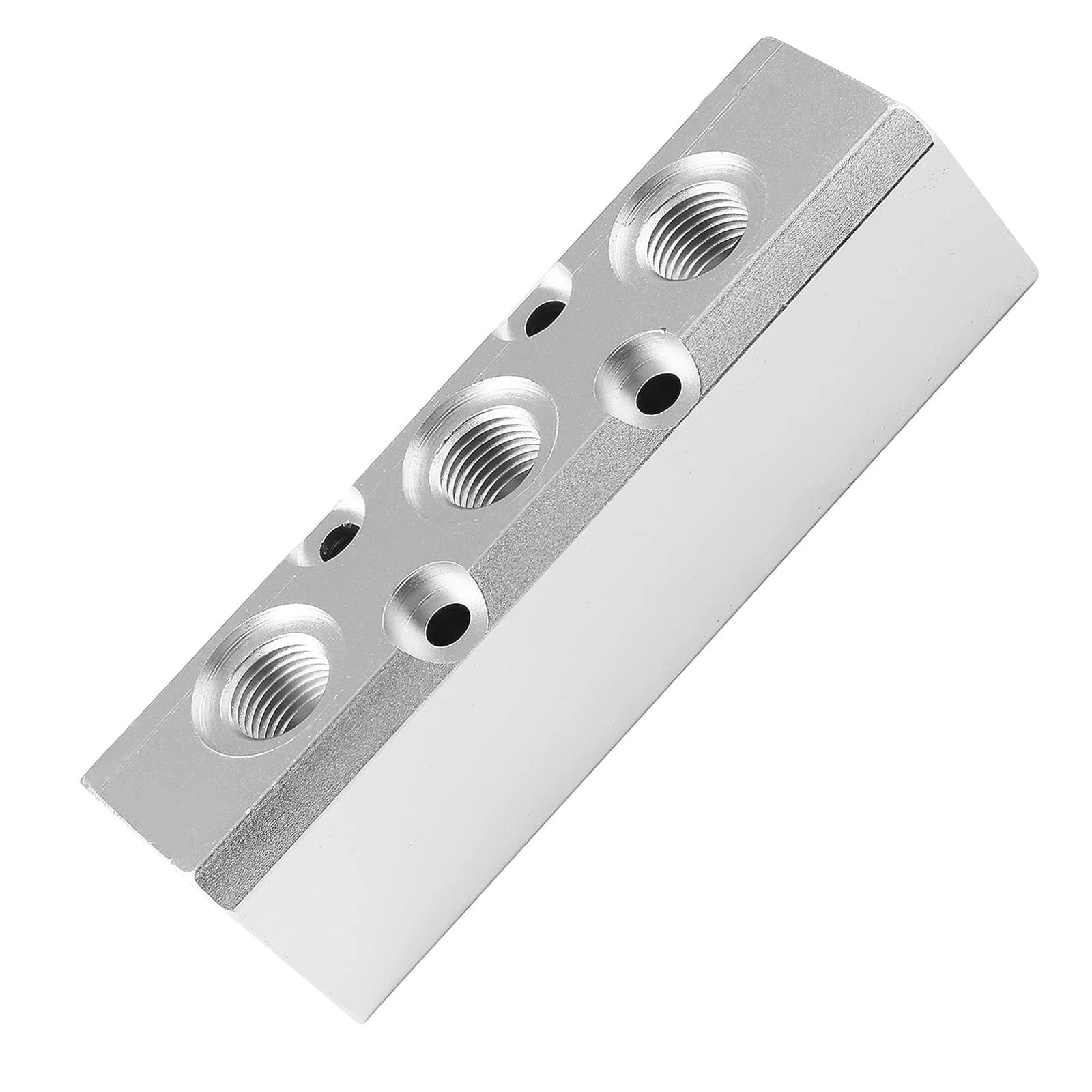 3 Way Pneumatic Manifold Air Distribution Block G1/2 G1/4 Inch 5 Port Part