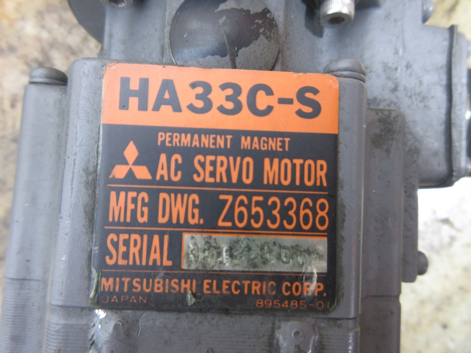 MITSUBISHI MOTOR Z653368 HA33C-S OSE 5K-6-12-0 TS 5146 N BKO-NC6214 EACH 1