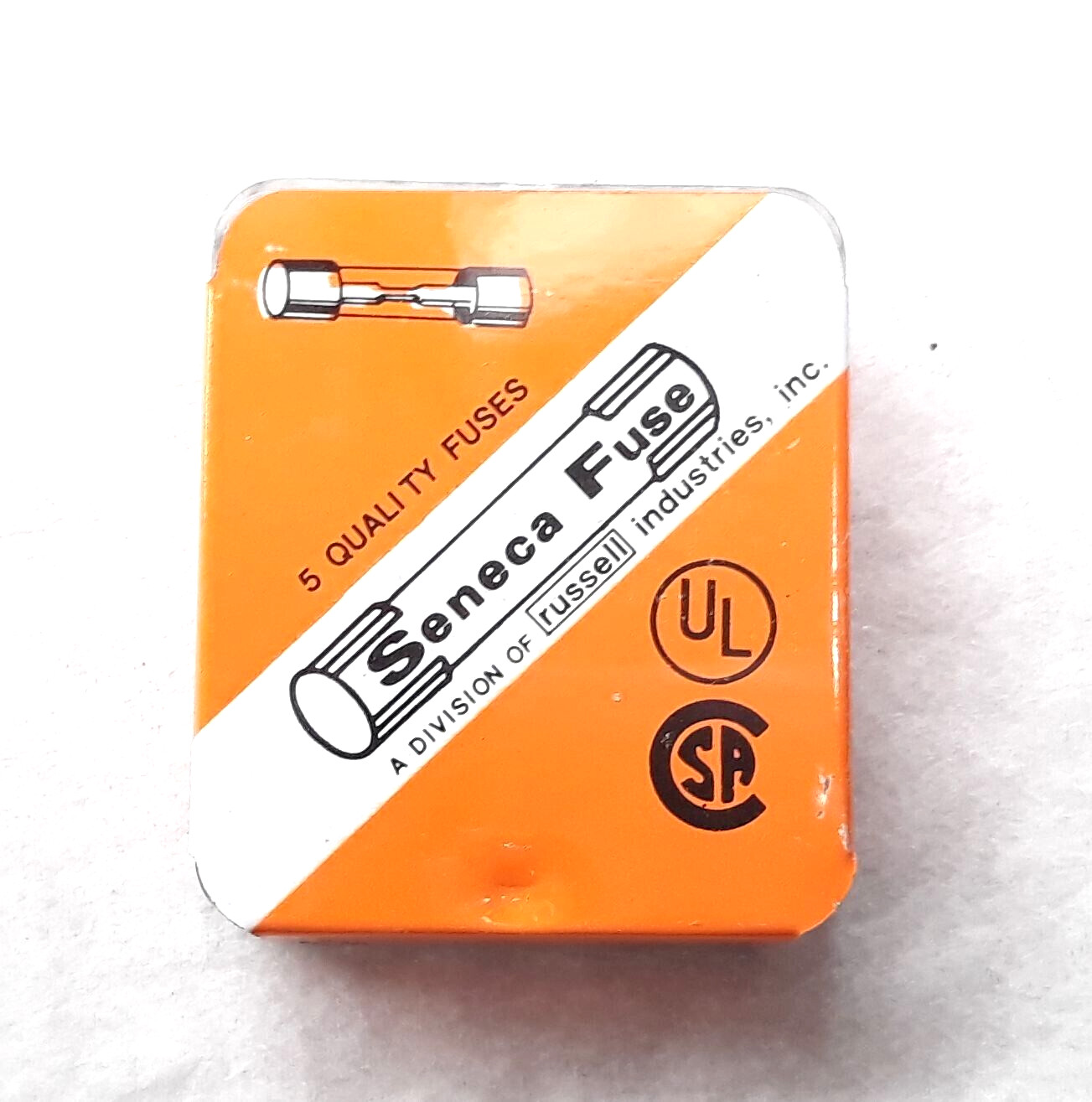 Seneca Fuse 3AG 1/2 1/2Amp 250V Fuses 5 Pack X 2 Total of 10 Fuses
