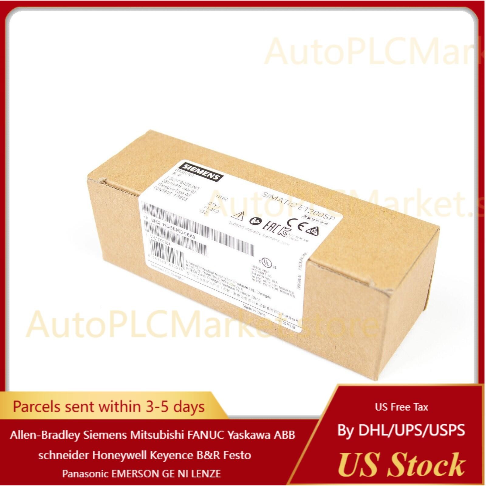 New Siemens 6ES7193-6BP60-0BA0 SIMATIC ET 200SP 6ES7 193-6BP60-0BA0