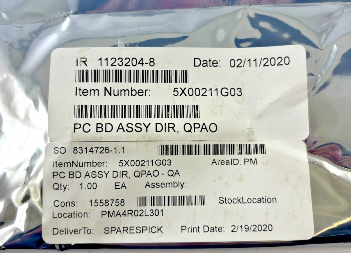 2AB02A1 Ovation 5X00211G03 Rev 06 TMO085375 1P00281G03 REV 3 K1934 Control Board