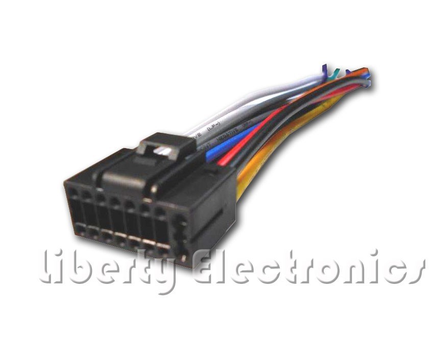 New 16 Pin AUTO STEREO WIRE HARNESS PLUG for JENSEN VM9312 / VM9313