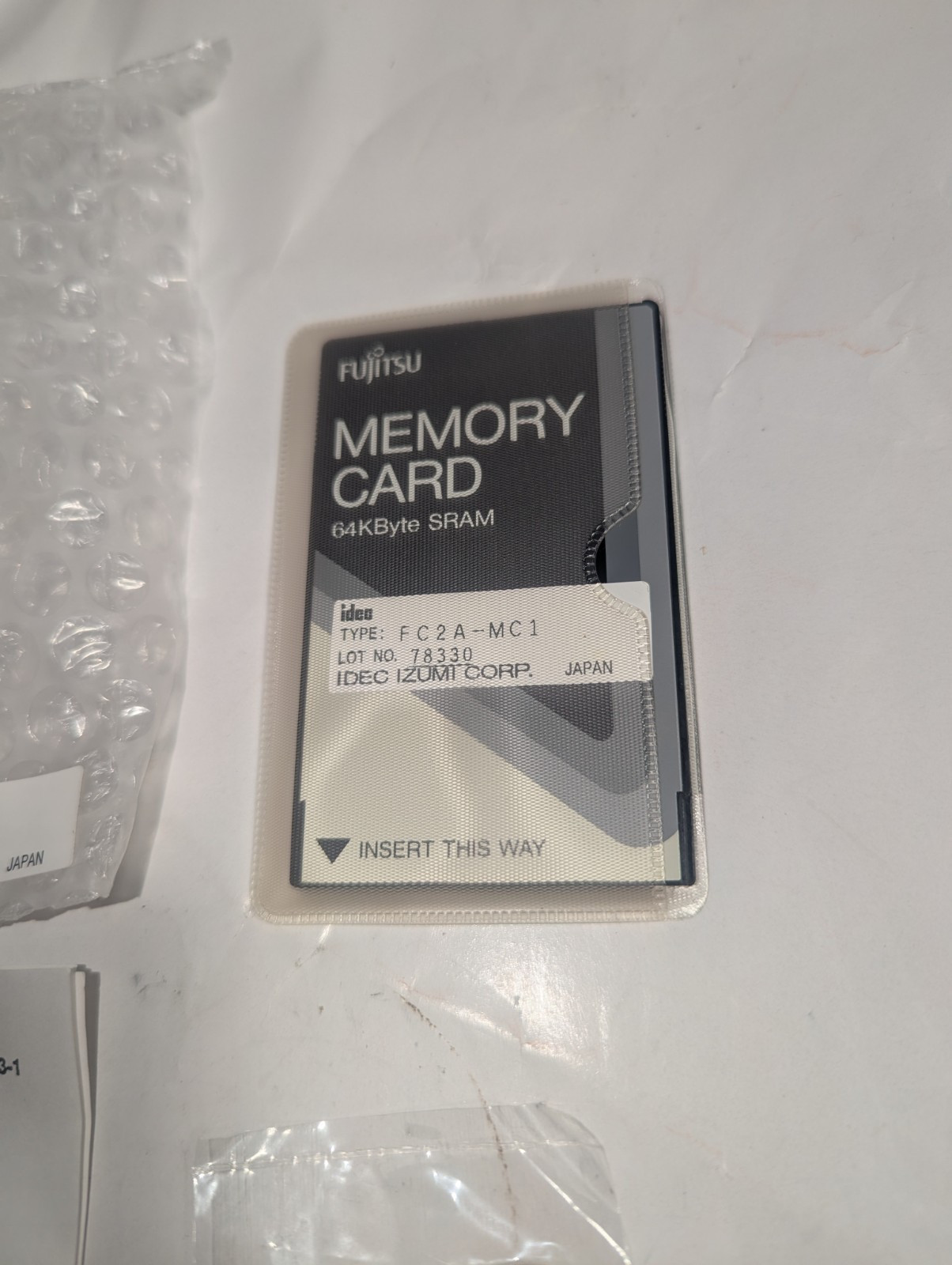 NEW GENUINE IDEC IZUMI FC2A-MC1 MEMORY CARD KIT