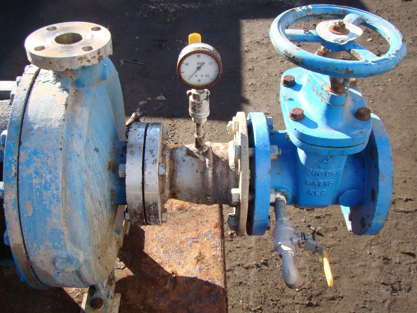 Centrifugal Pump 100HP Reliance Motor 460v 405T5 3535