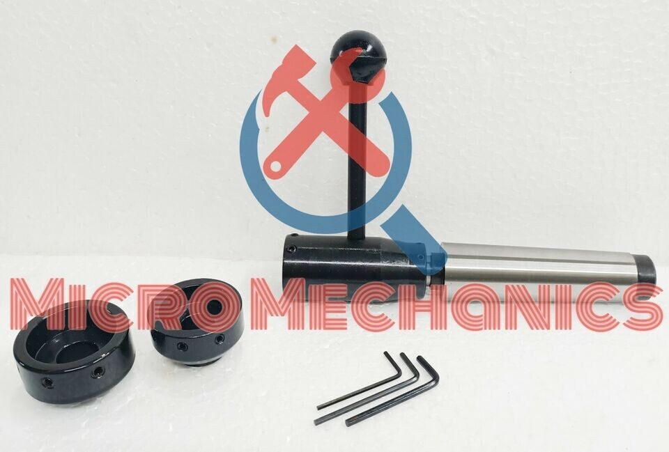 Lathe Tailstock Die Holder Set Floating Type MT4 SHANK 13/16″, 1″,1-5/16″,1-1/2″
