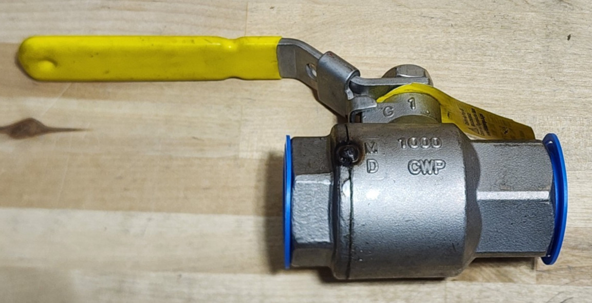Apollo 1″ Ball Valve 76F-105-2427SP1 CF8M 1000 CWP 316 SS *PS