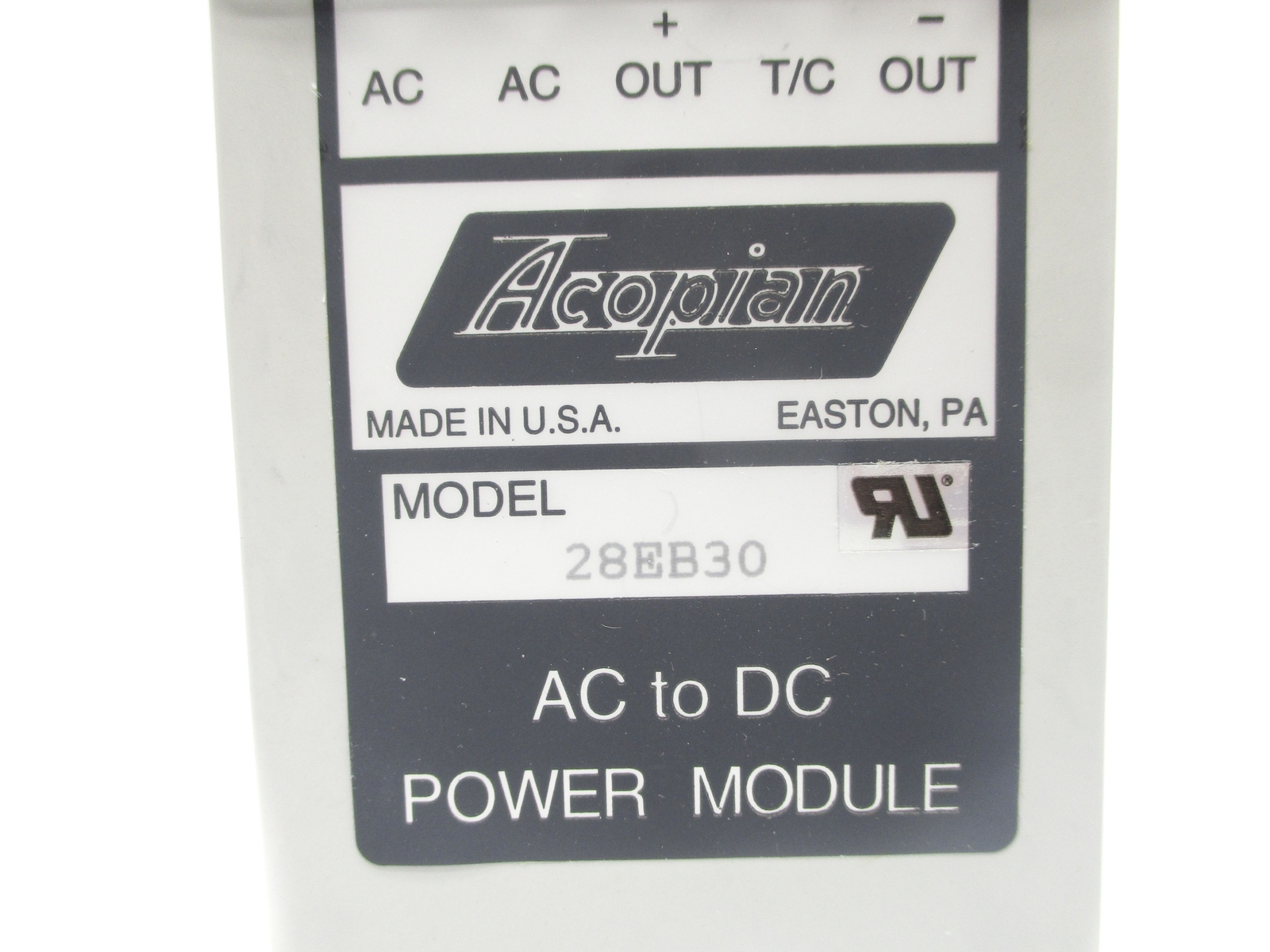 ACOPIAN 28EB30 NSNP