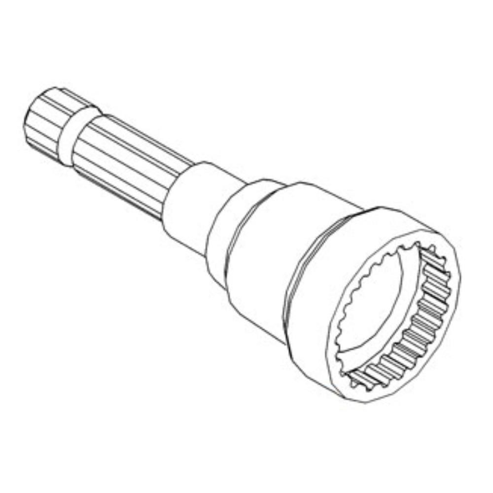 518529M1 Tractor 9.147″ PTO Shaft 540 RPM Fits Massey Ferguson 285 1080 1085