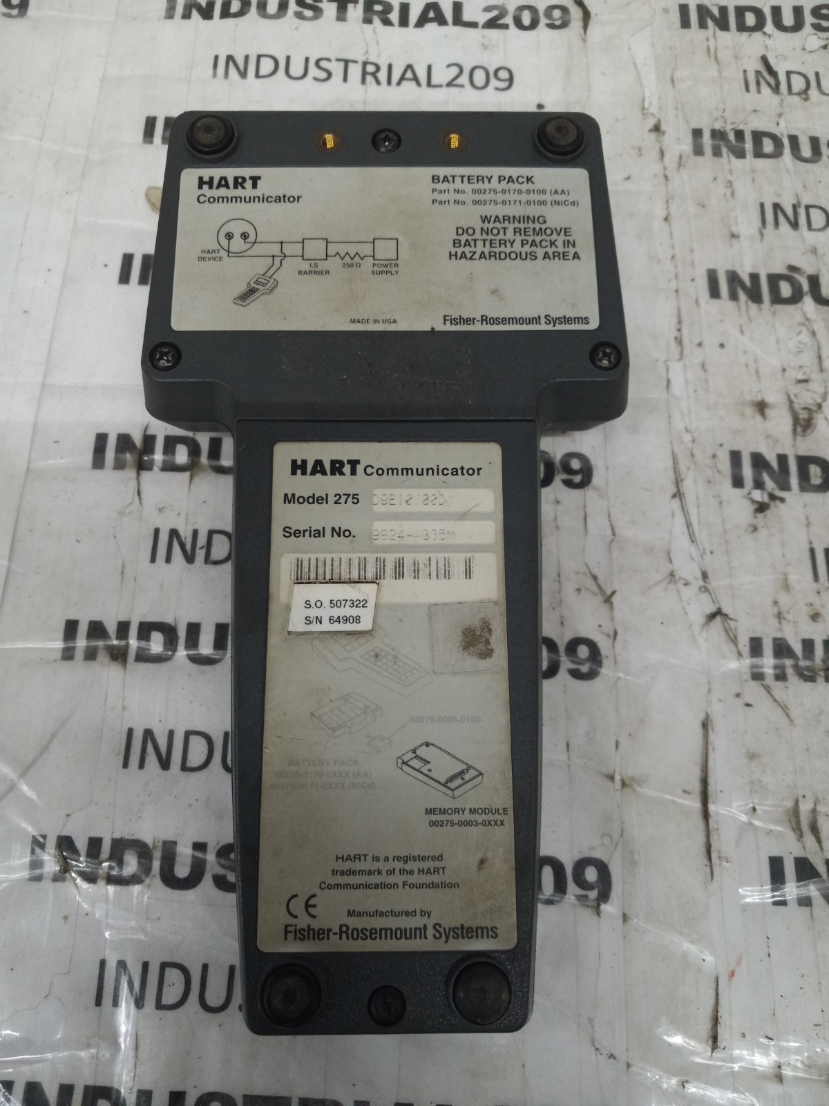 HART COMMUNICATOR 275-D9E10000D