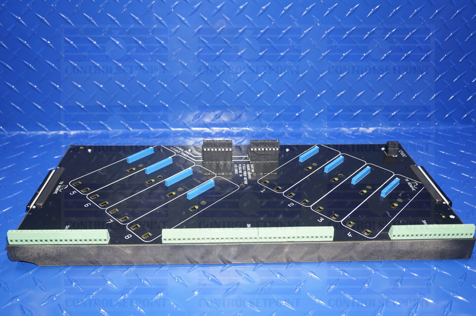 EMERSON DELTAV KJ4003X1-BA1 VERTICAL LEFT SIDE 8 WIDE CARRIER 12P3831