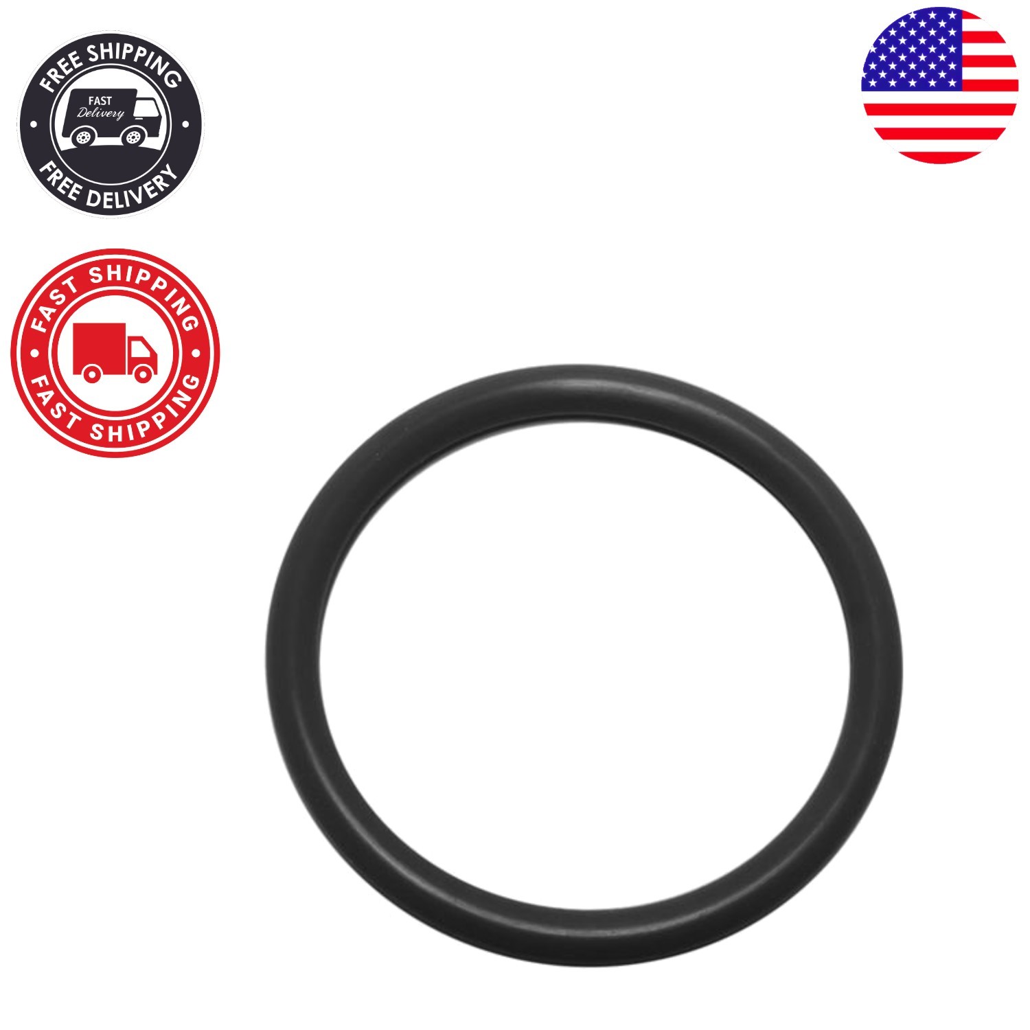 10-Pack of 5 3/4” Oil-Resistant Buna N O-Rings for Reliable Sealing Solutions