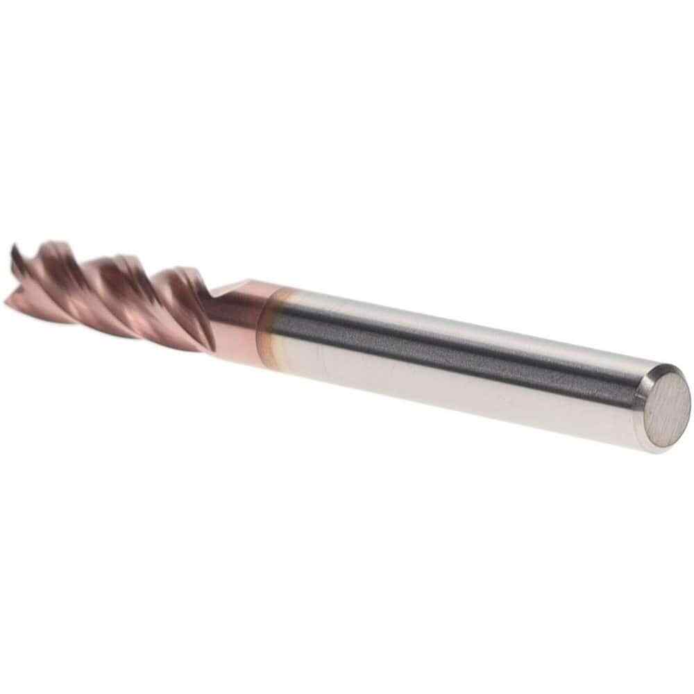 Iscar 3398259 Square End Mill: 1/4″ Dia, 3/4″ LOC, 1/4″ Shank, 2-1/2″ OAL