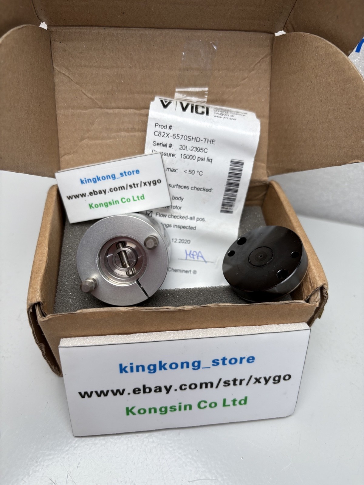 VICI C82X-6570SHD-THE PN: 6041.0001B Low- Dispersion valve 10-way valve