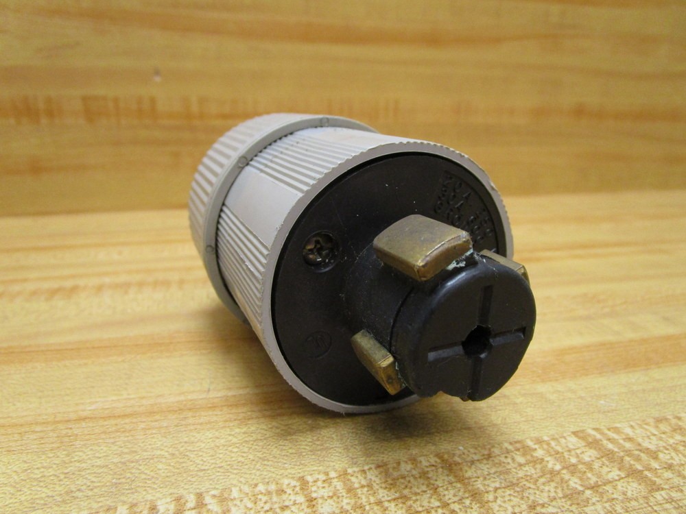 Cooper 20A.250 VDC 30A.600 VAC Power-Lock Plug 20A250VDC30A600VAC