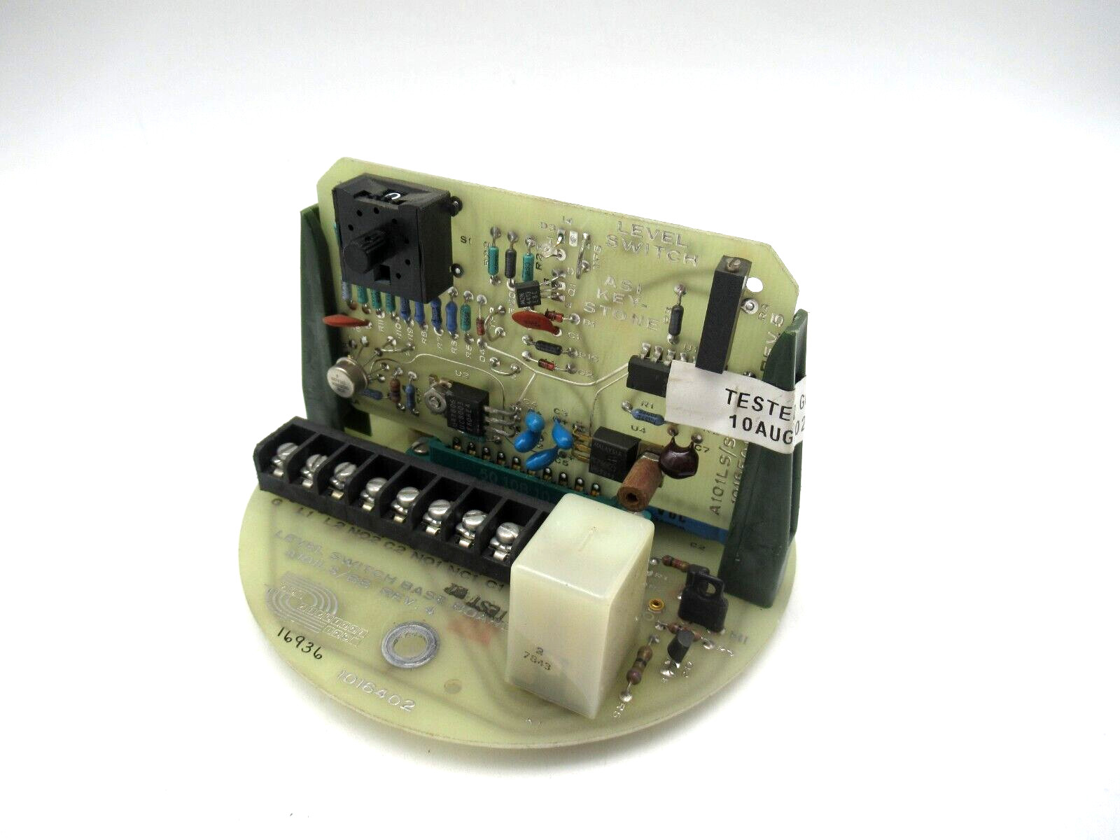 ASI Keystone A101LS/BB REV 4 Level Switch Base Board TESTED FACTORY REFURBISHED