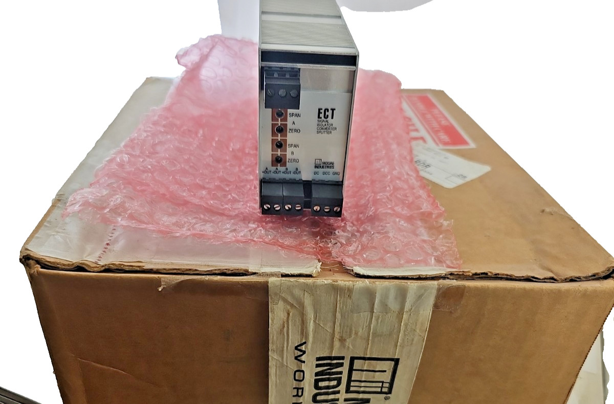 Moore ECT/4-20MA/2X4-20MA/24DC-TX Signal Isolator Converter Splitter DIN-Rail