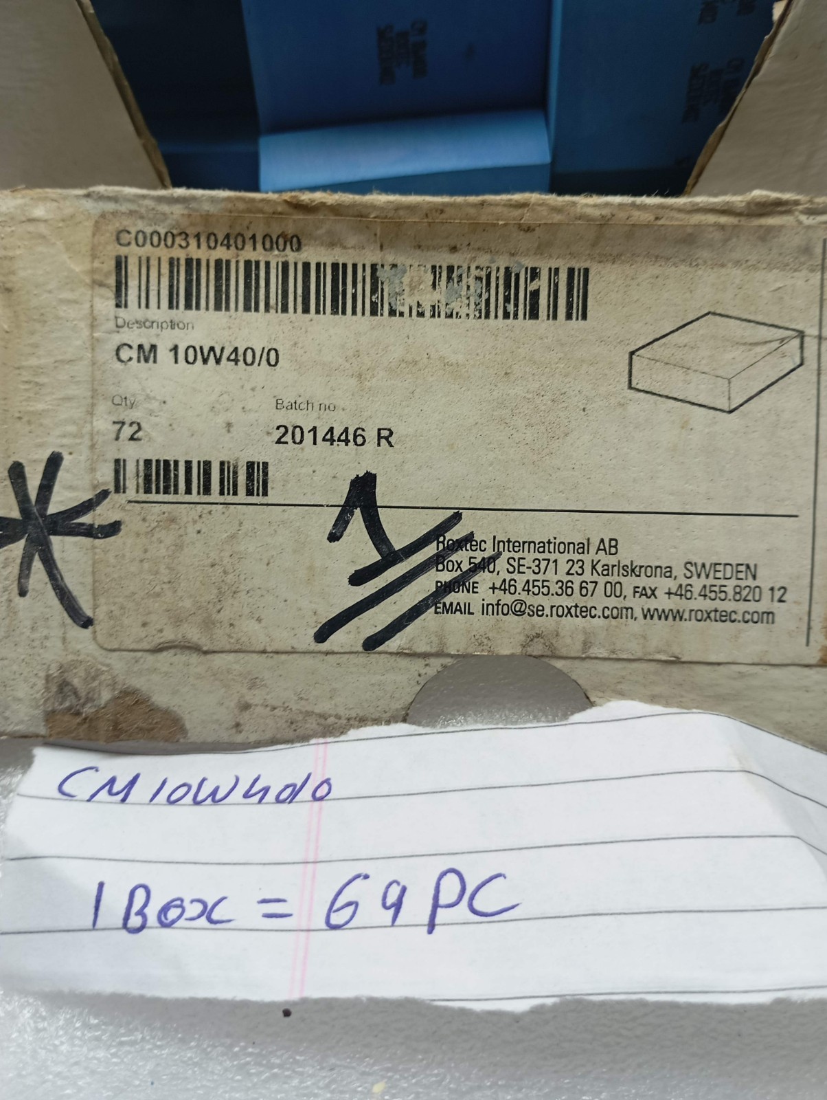 ROXTEC MODULES RM CM10W40/0