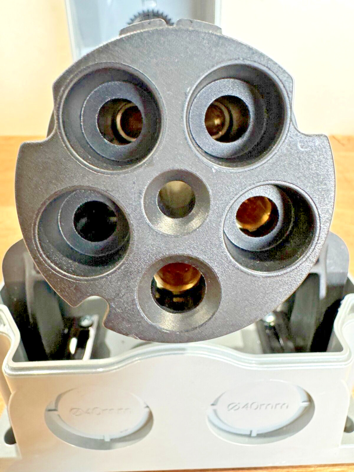 PCE Type 7535 Industrial Wall Socket 3P + N + E ( 63 Amp ) 63A-6 Made Austria