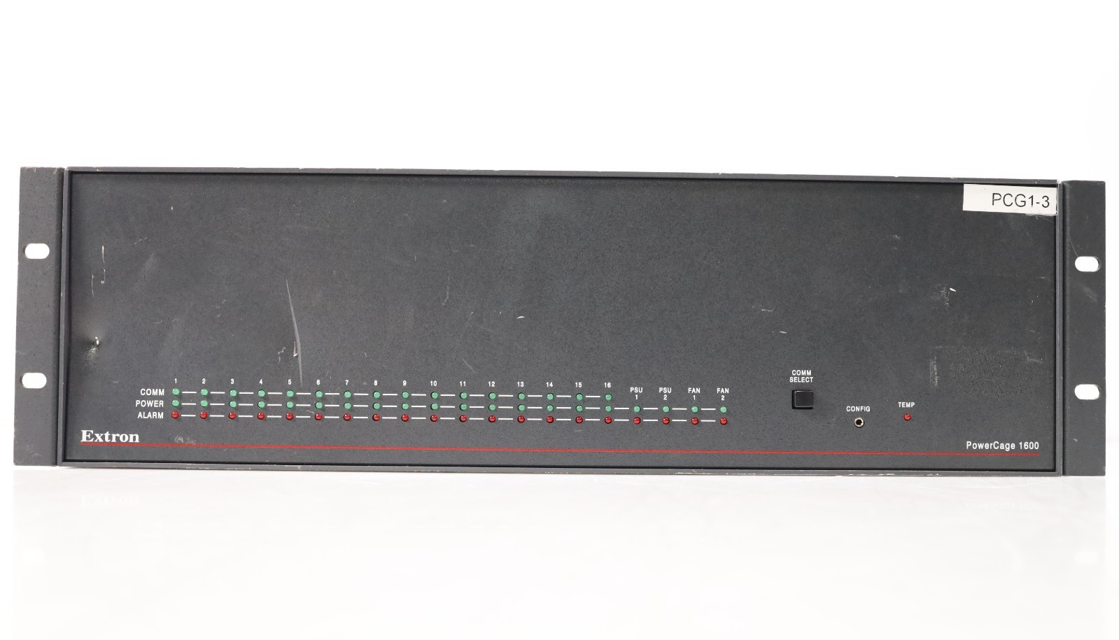 Extron PowerCage 1600 Enclosure Controller 16-Slot 3U Fiber Chassis