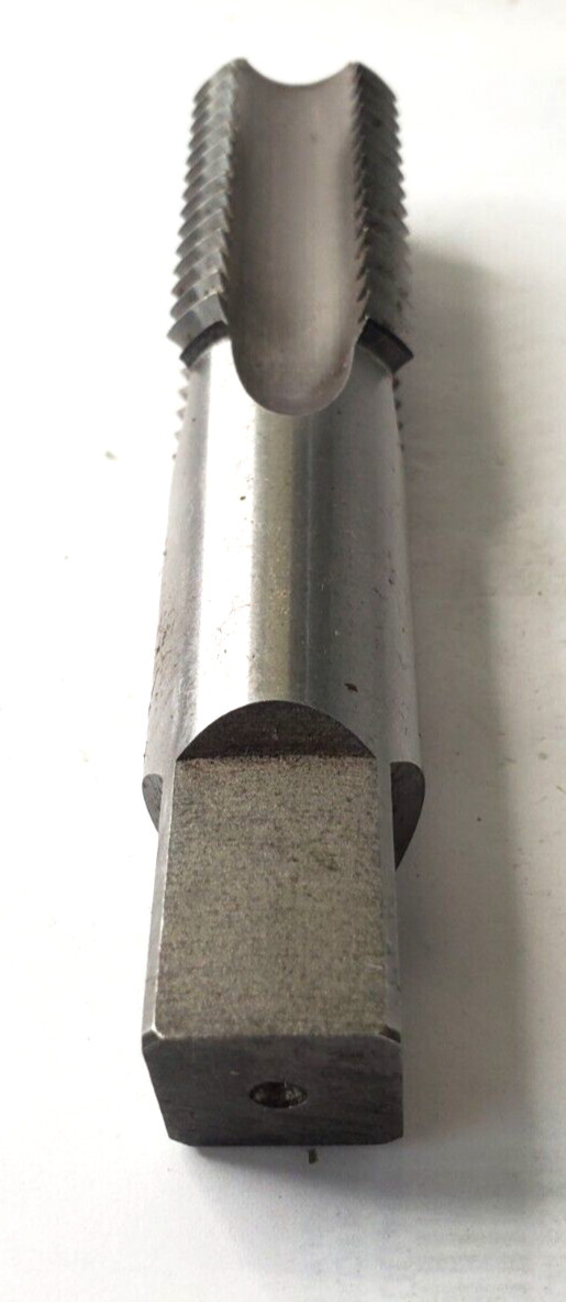 HANSON WHITNEY BOTTOMING TAP 1-1/4-12 NF HS G 37517 5-1/2 OAL 2-3/8″ LOC 4 FLUTE