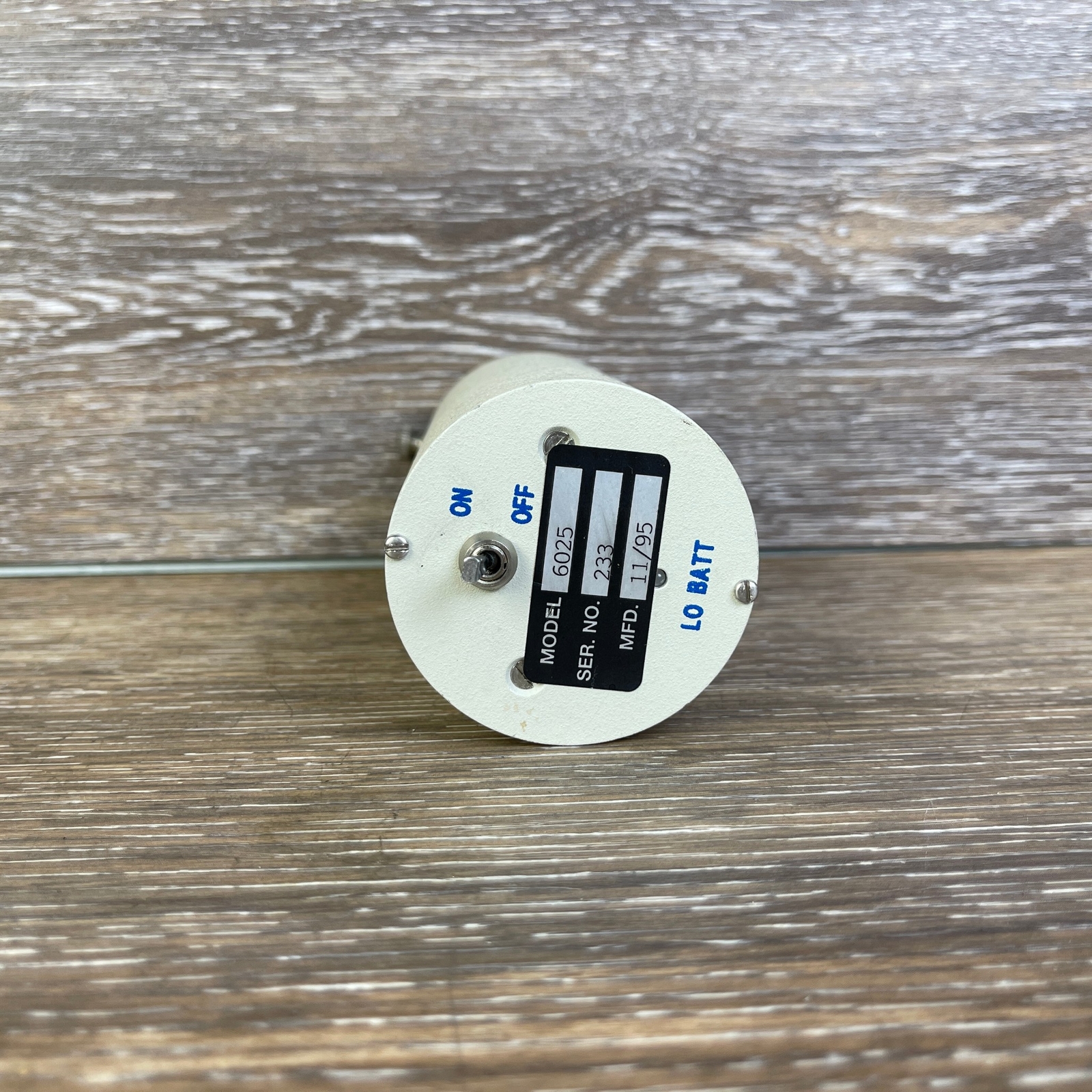 Oriel Instruments Model 6025 White On-Off Switch Spectra-Physics