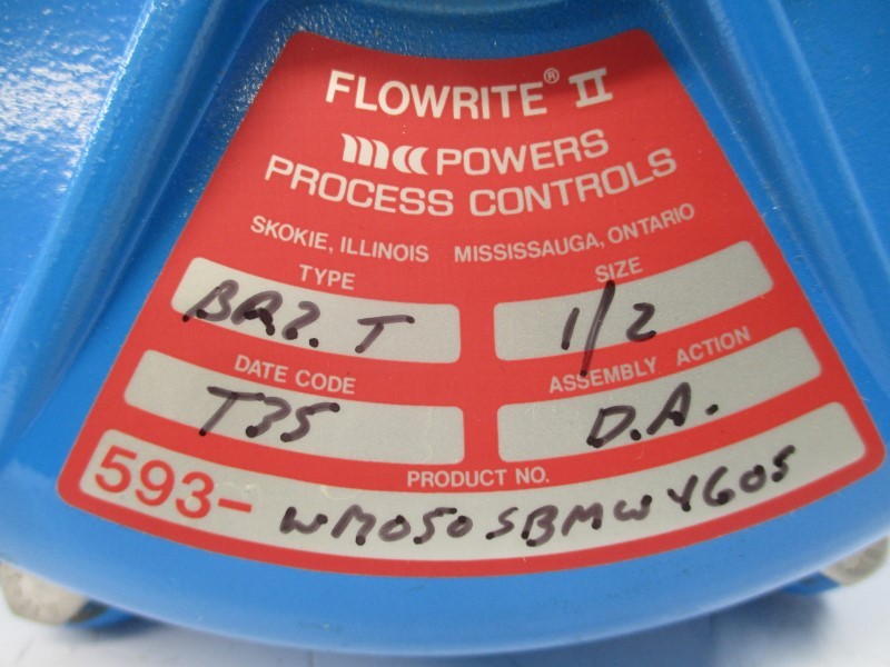 FLOWRITE II BR7.T 593-WM0505BMWY605 1/2″ NSNP