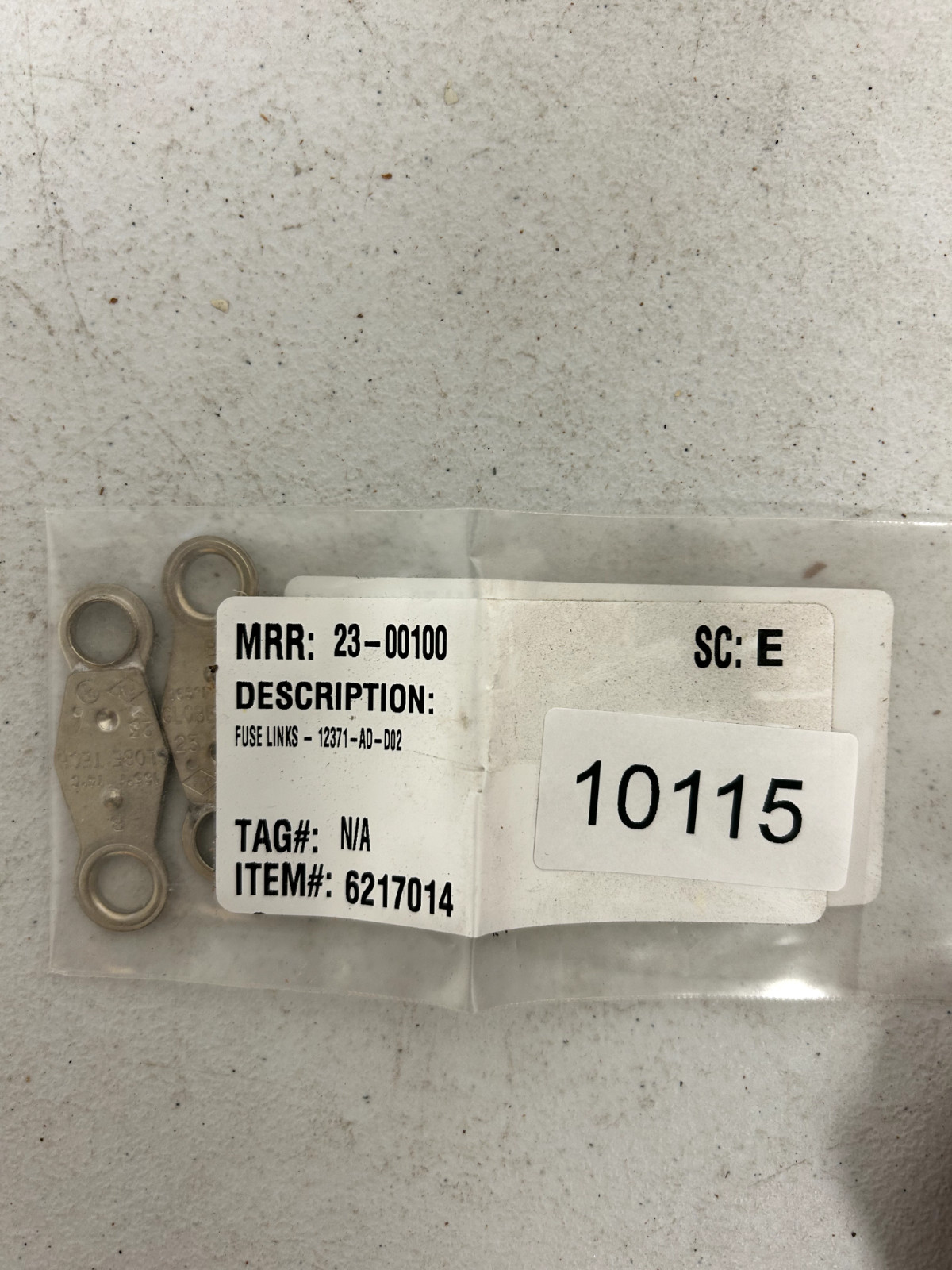 Globe Tech 12351-AD-D02 Fusible Heat Detector Links 2 Pcs