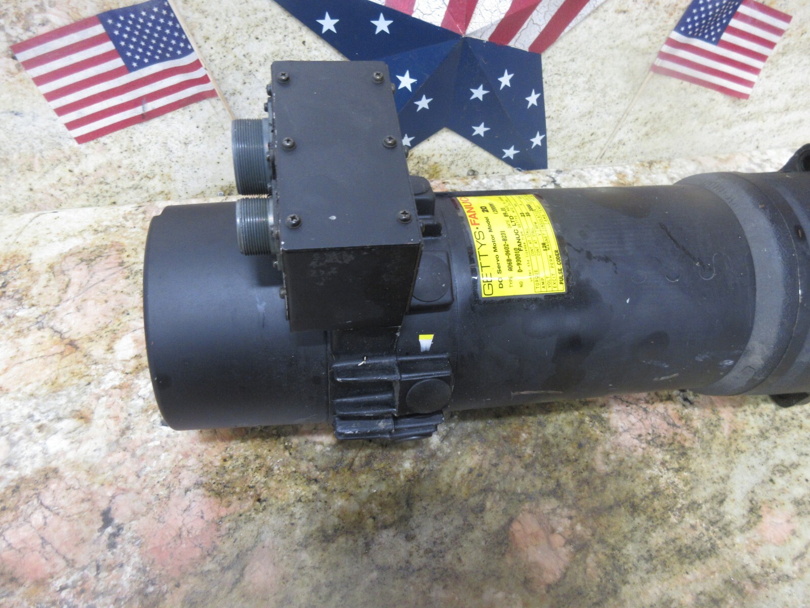 *SPECIAL PRICE* GETTYS FANUC DC SERVO MOTOR MODEL 20 A06B-0602-B231 D-930010