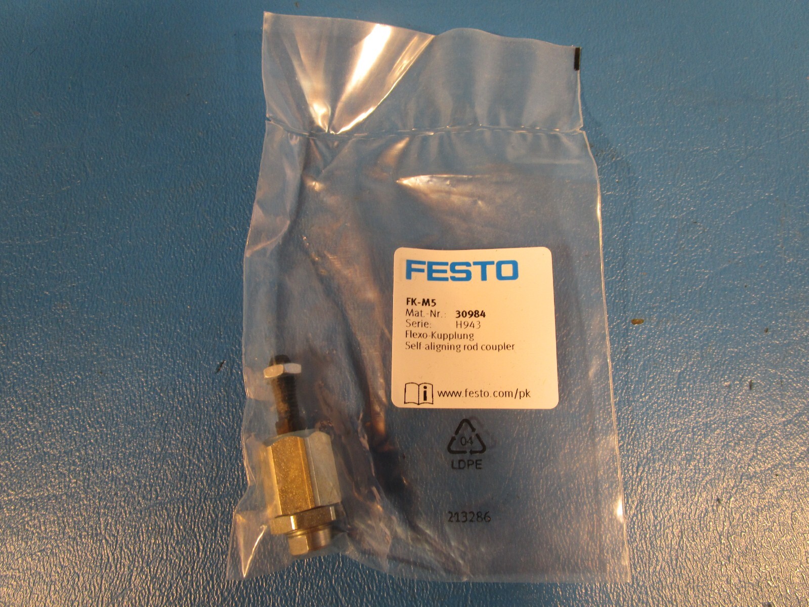 FESTO FK-M5, 30984, Self-aligning rod coupler