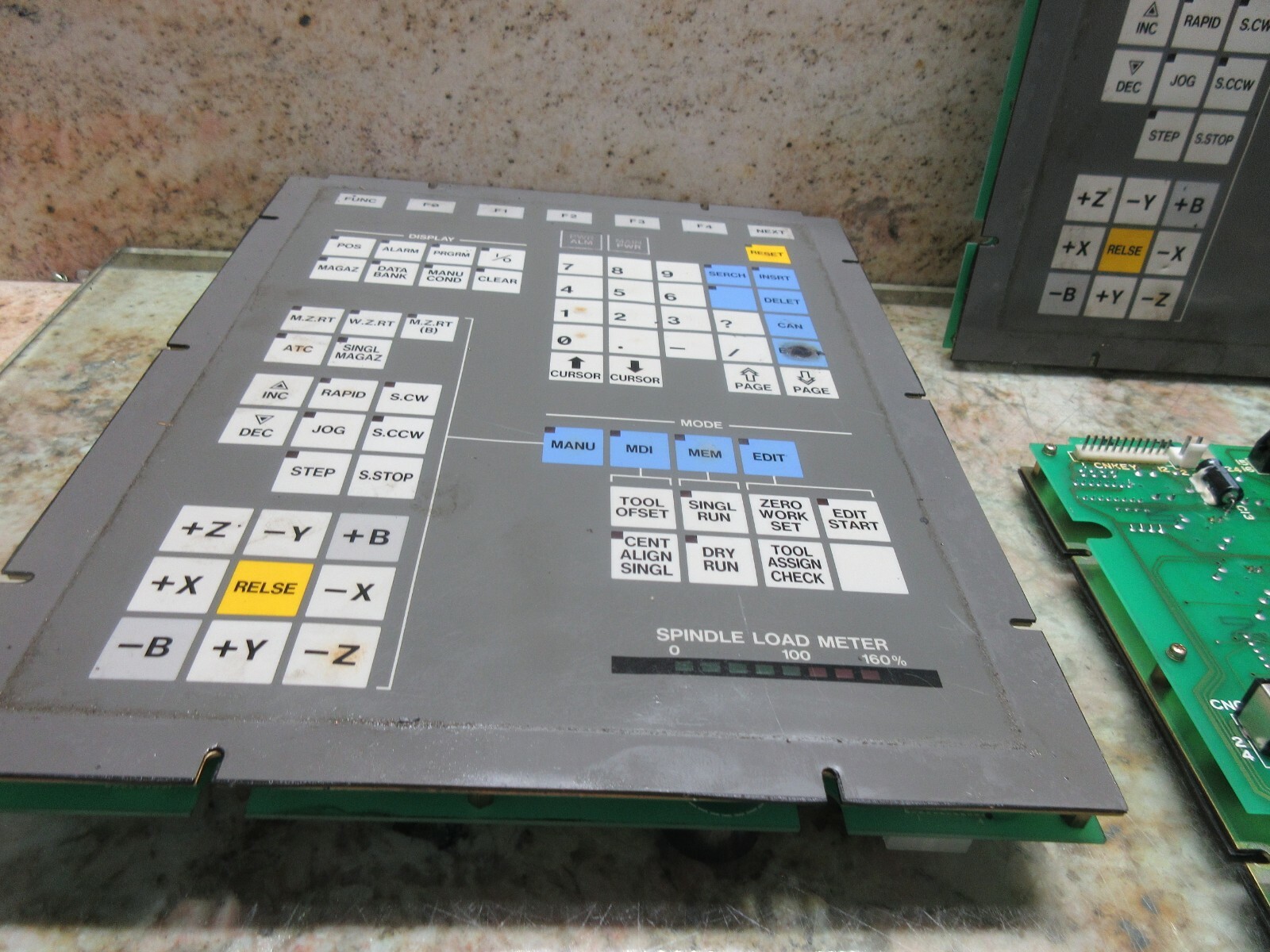 BROTHER TC-201 CNC MILL FUJI FANUC AB12C-2041 F329 62 42(2)A OPERATOR PANEL EACH