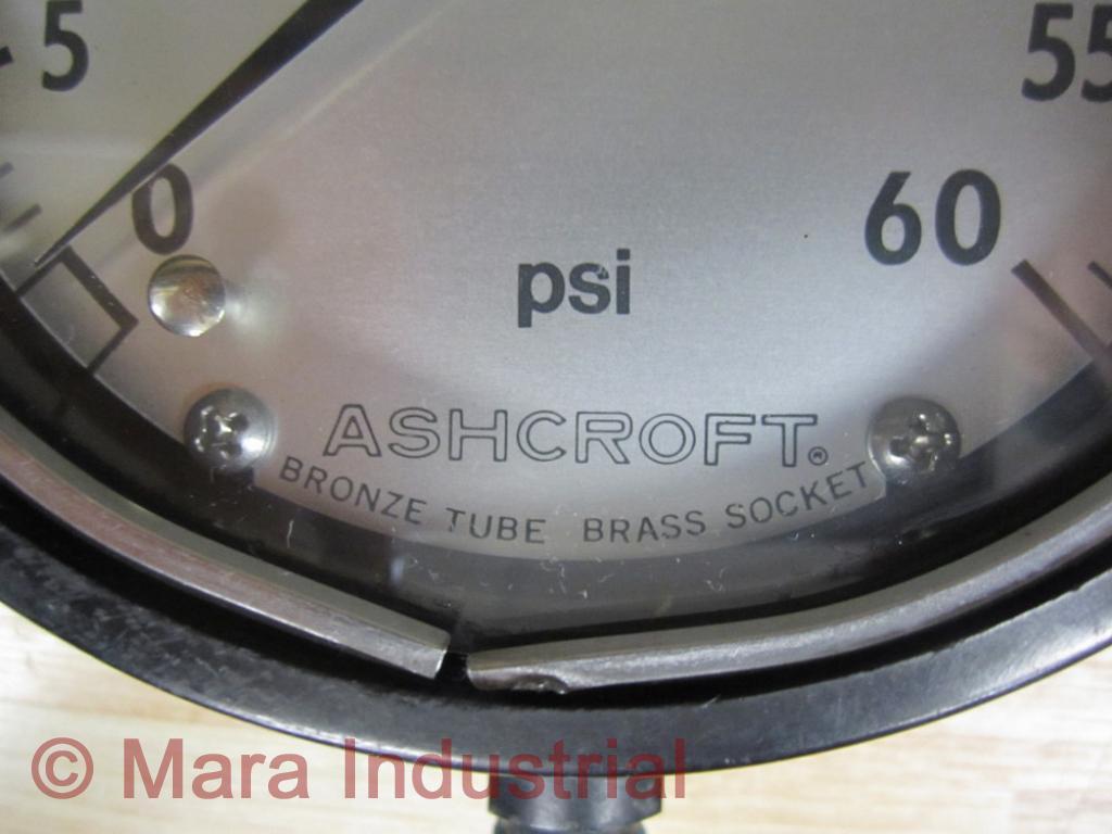 Ashcroft 45-1279AS-02L-60 4.5″ Pressure Gauge 451279AS02L60
