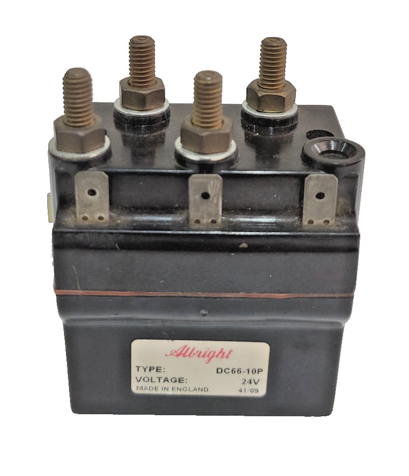 *NEW NO BOX* Albright DC66-10P 24V DC Reversing Solenoid intermittent 80A IP66