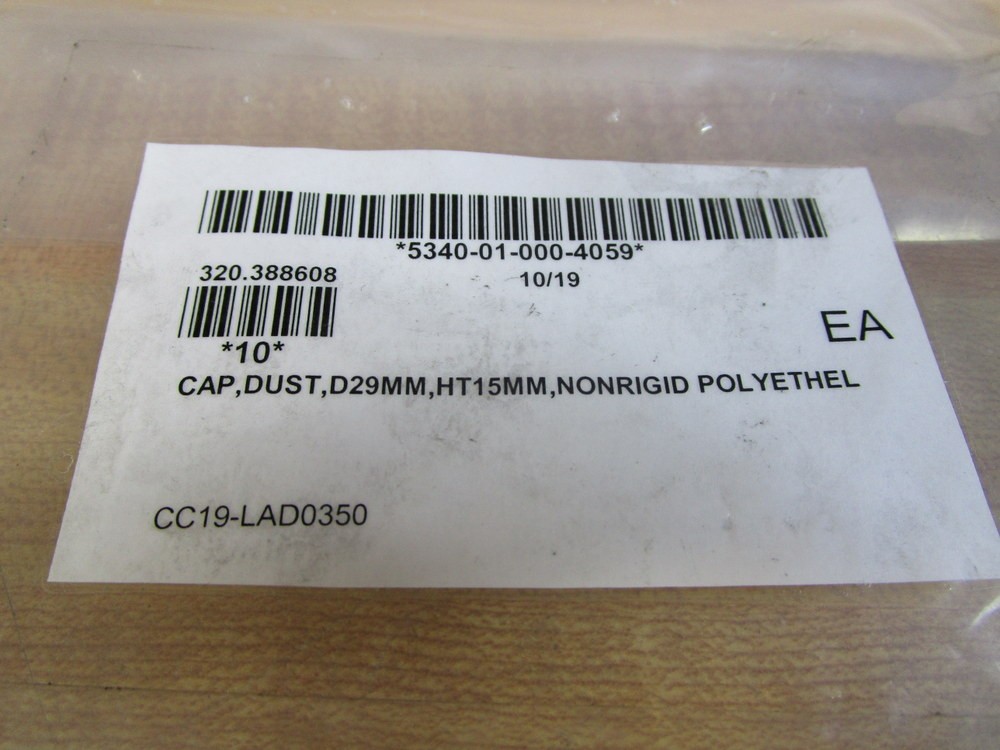 Kapsto GPN 300V 24 Dust Cap D29MM (Pack of 30)