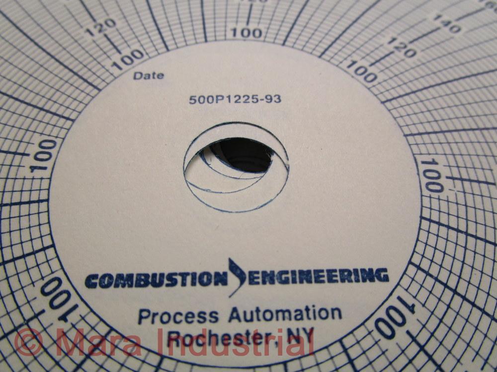 Combustion Engineering 500P122S-93 Chart Paper (Pack of 100)