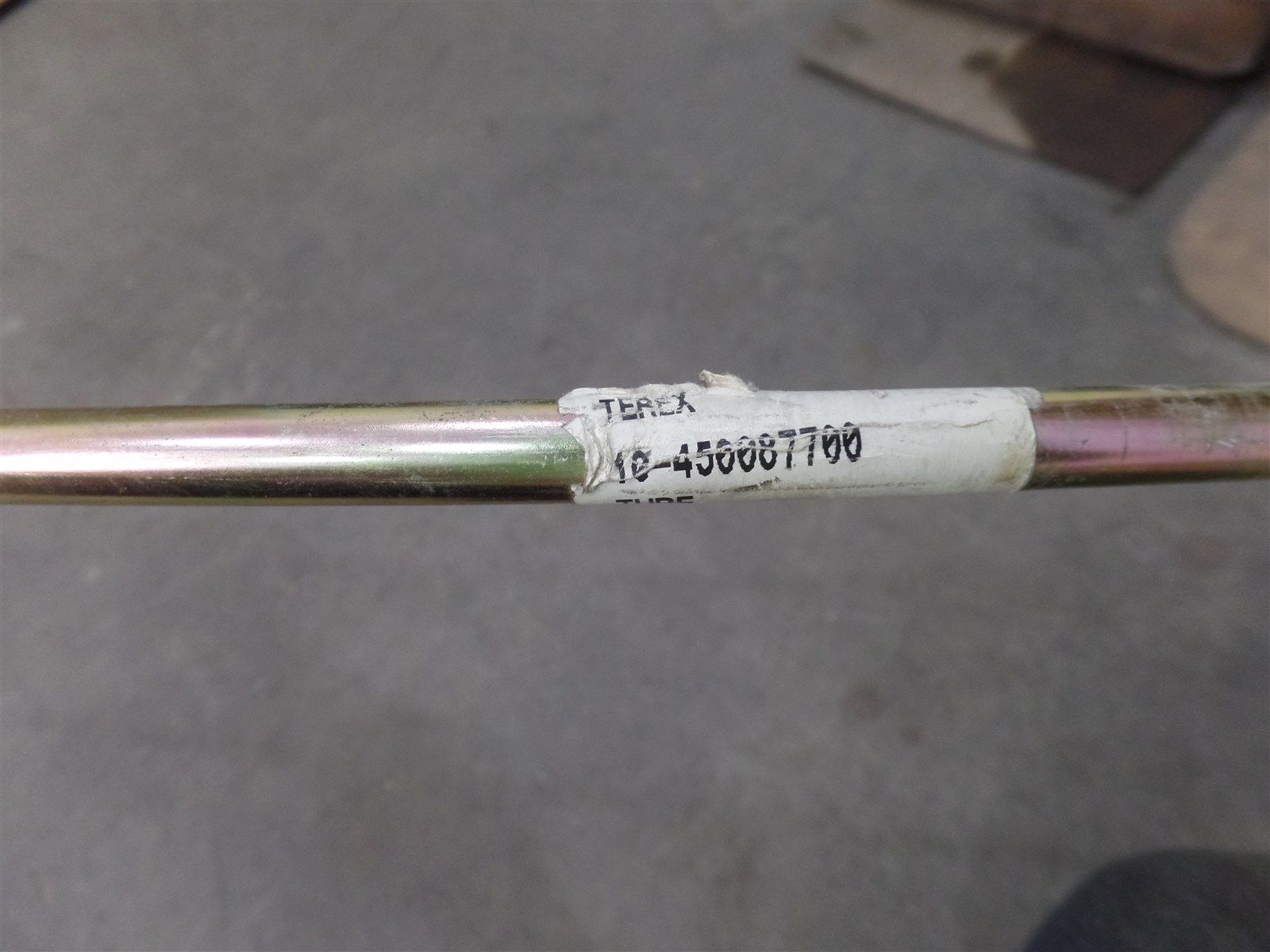 GENUINE TROJAN O&K 10-450087700 HYDRAULIC TUBE ASSEMBLY, 10450087700, N.O.S