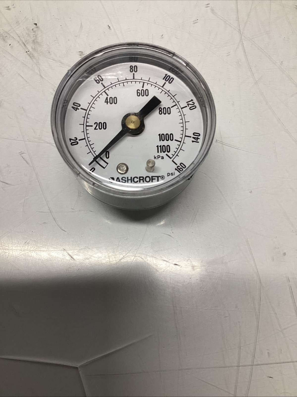 ASHCROFT 20W1005H02B160 0-160PSI T-196