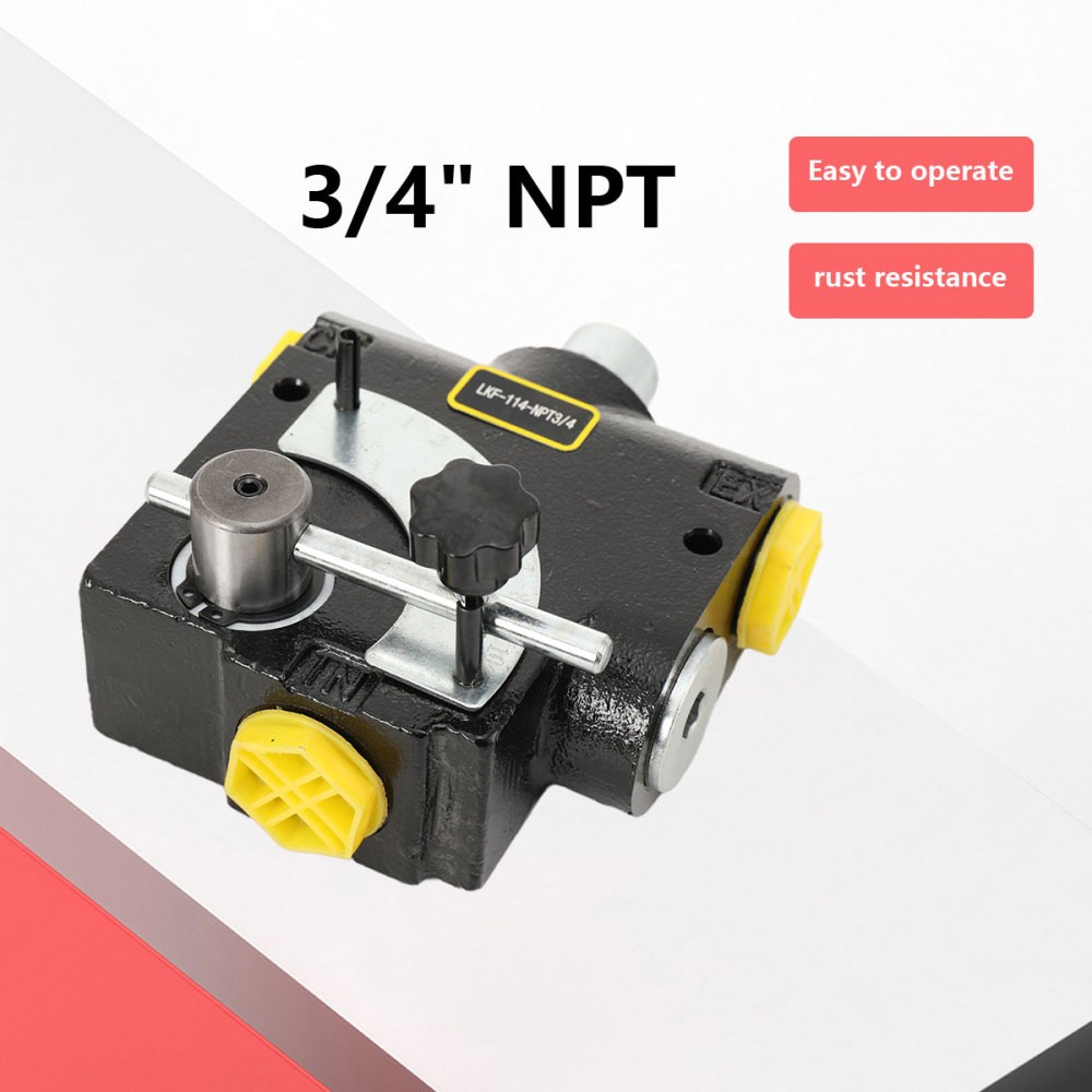 Hydraulic Adjustable Variable Flow Control Valve 3/4-inch NPT Port 0-30 gpm