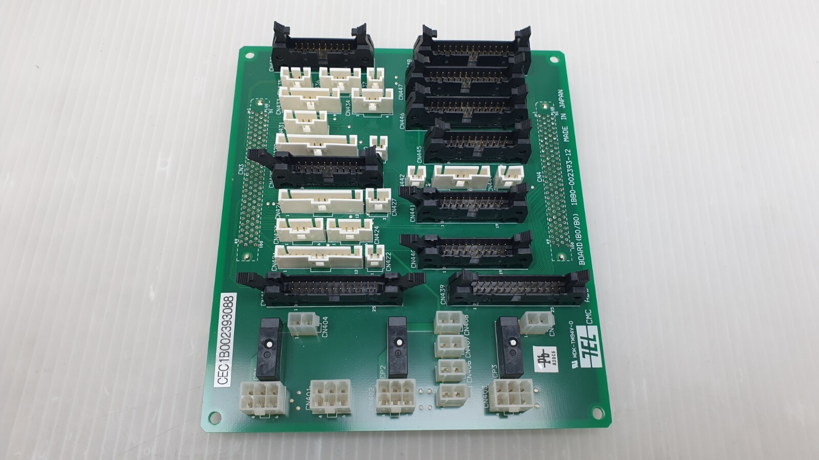 TEL Tokyo Electron 1B80-002393-12 CMC Add On Board (80/80) PCB