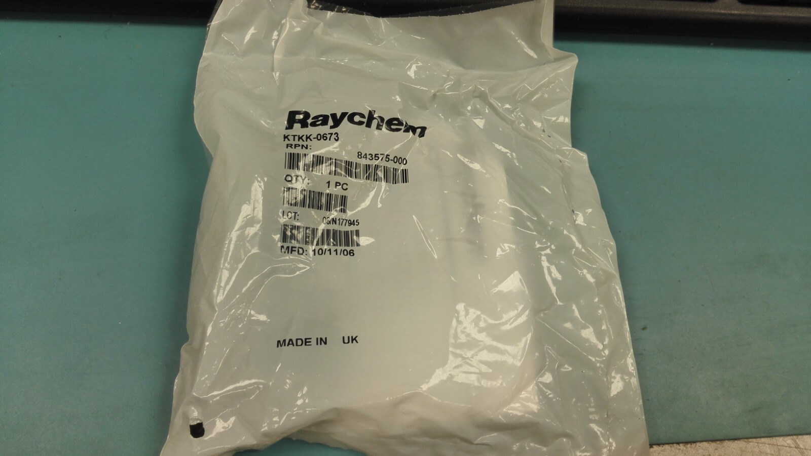 TE Connectivity / Raychem Brand KTKK-0673 RPN: 843575-000 MOUSER PN650-KTKK-0673