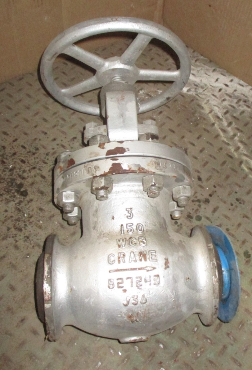 Crane FIG 143 1/2 XU Size 3 Class 150 Valve ASME B16.34/API600 WCB CR13 53454AES
