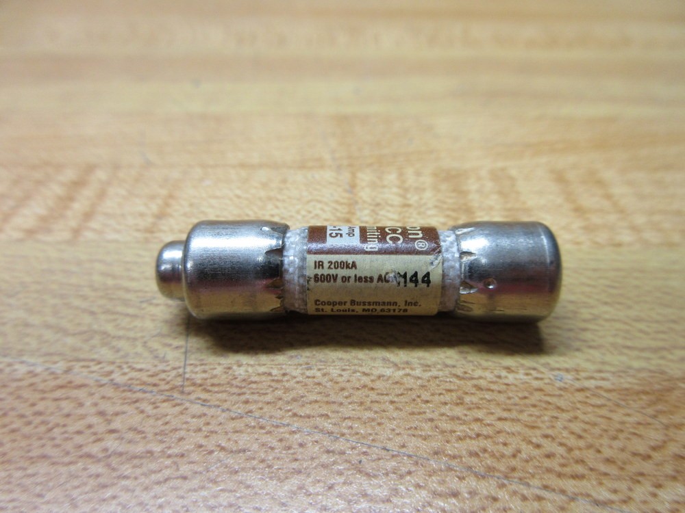 Buss KTK-R-15 Bussmann Fuse Cross Ref 4XC26 (Pack of 6)