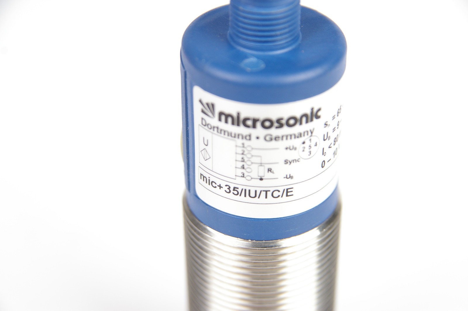 Microsonic mic+35/IU/TC/E ultrasonic sensor in M30