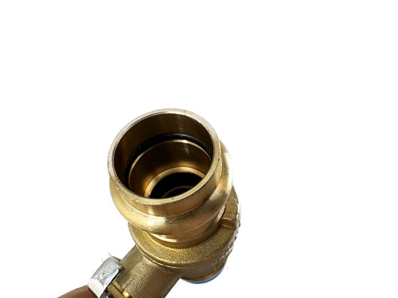 BlueFin 3/4″ Press Full Port Brass Ball Valve 3/4″ PRBV075 NEW FREE FAST SHIP