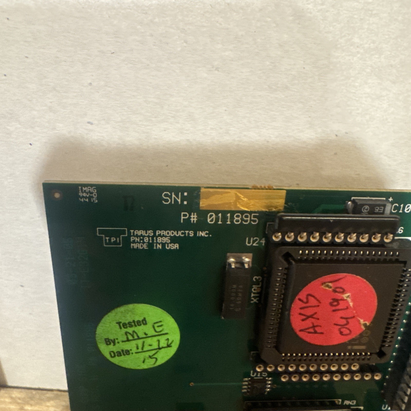 Tarus Products #011895 Circuit Boards