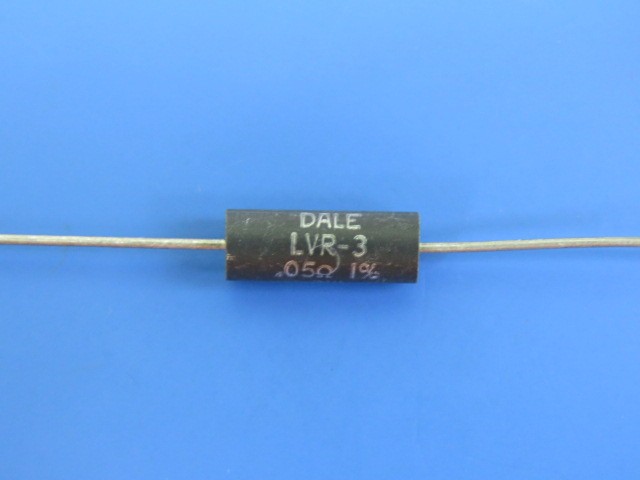 DALE/VISHAY LVR-3 .05 1% Qty of 20 per Lot RES WW .05 3W 1% AXL;FIXED RESISTOR